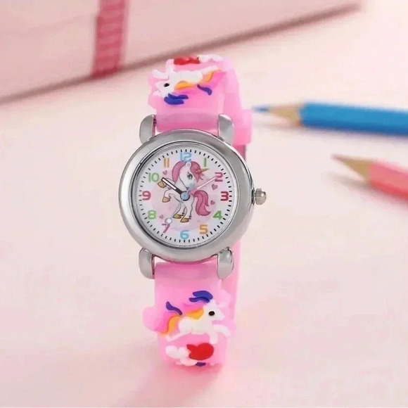 Pink Unicorn Kids Watch (Ages 2-3) - Picture 1 of 3